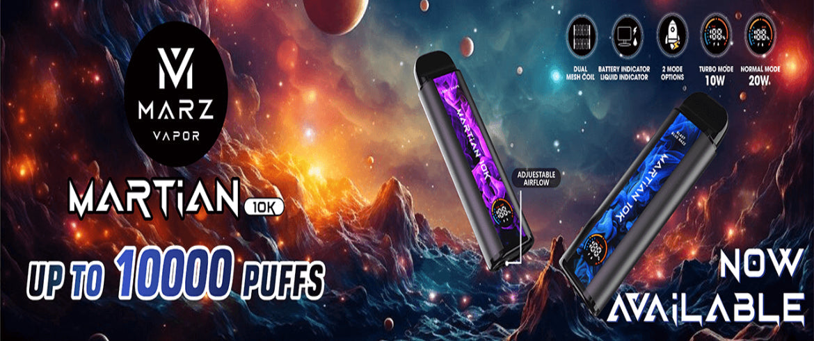 MARTIAN DISPOSABLE VAPE - 10000 PUFFS