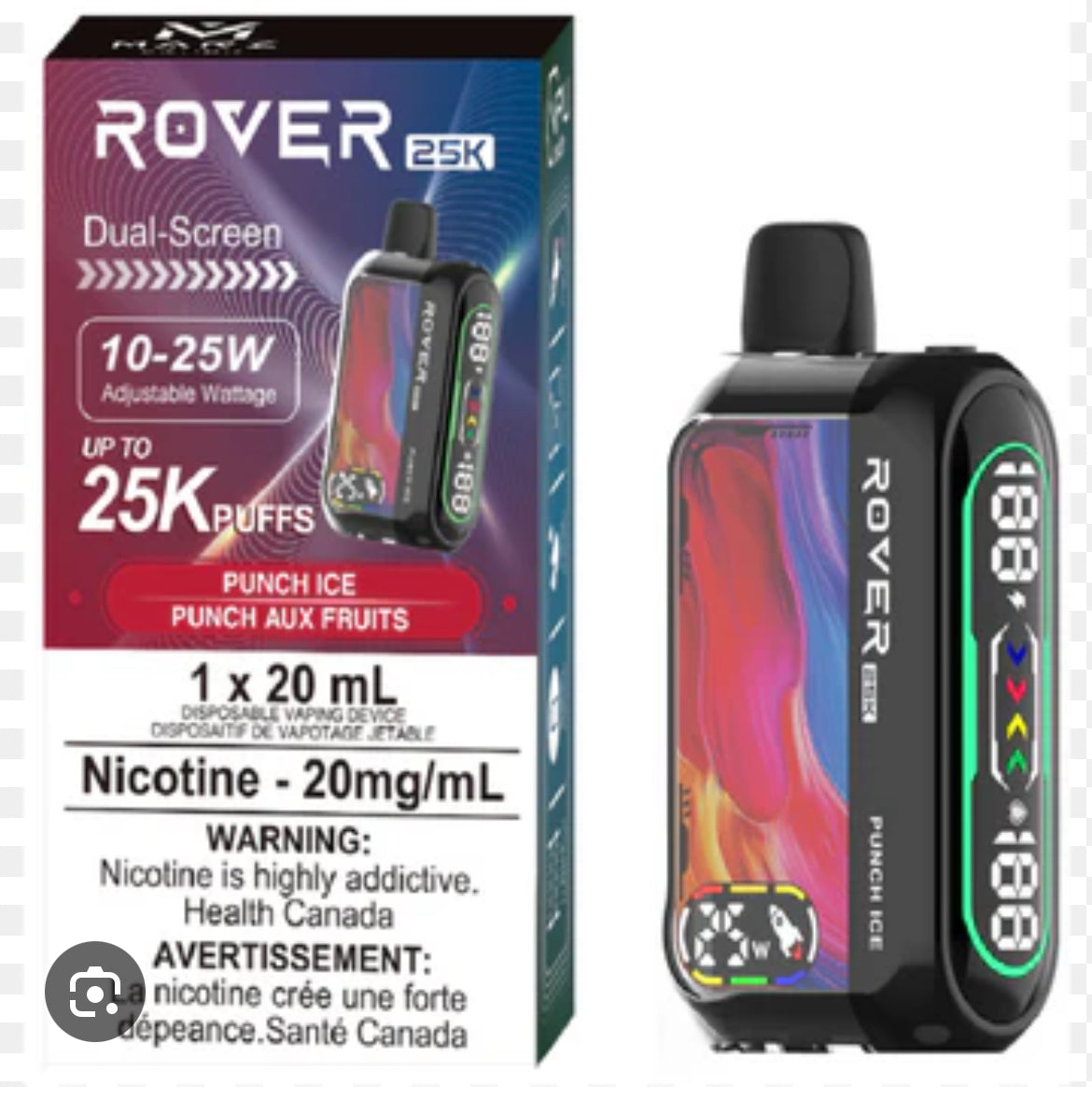 MARZ ROVER 25K PUFF