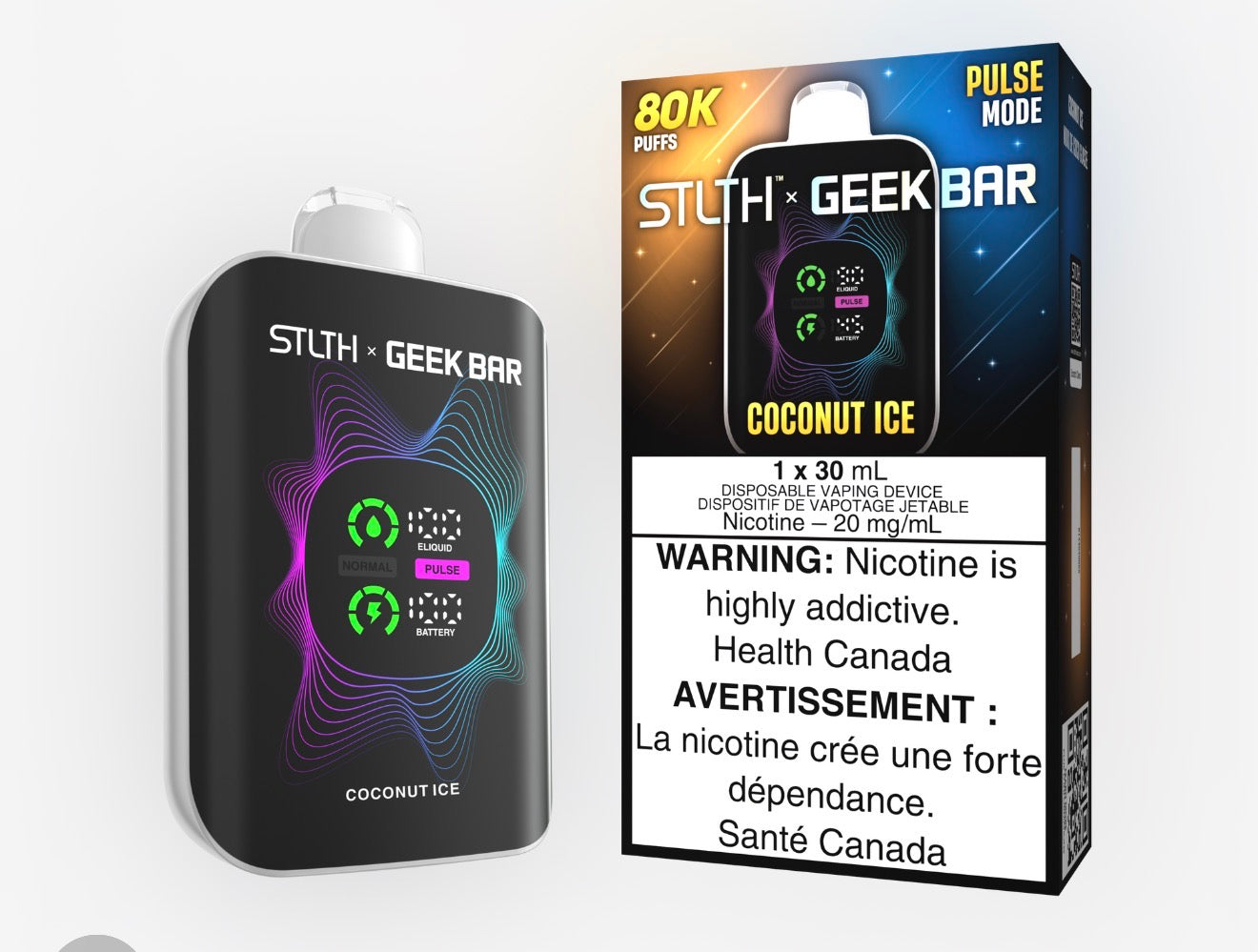 STLTH X GEEK BAR - 80k puffs