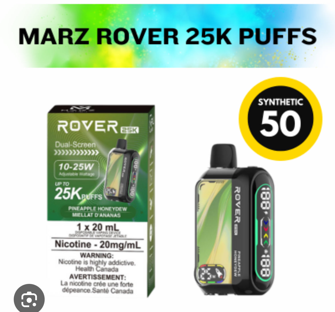MARZ ROVER 25K PUFF