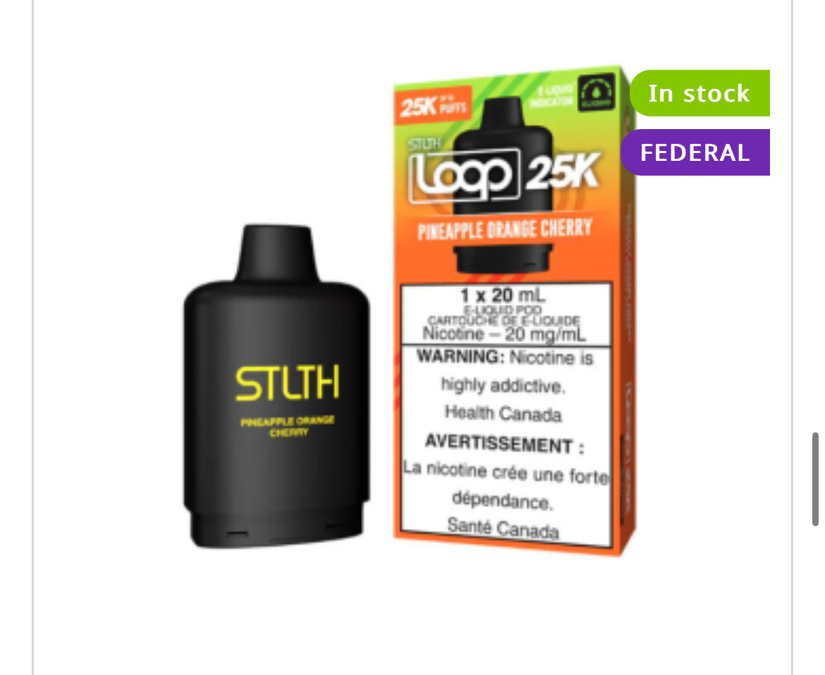 STLTH LOOP POD - 25K PUFFS