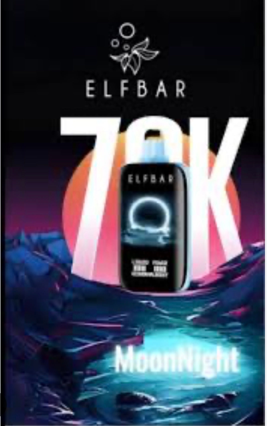 ELFBAR MOONNIGHT 70K 50mg/ml