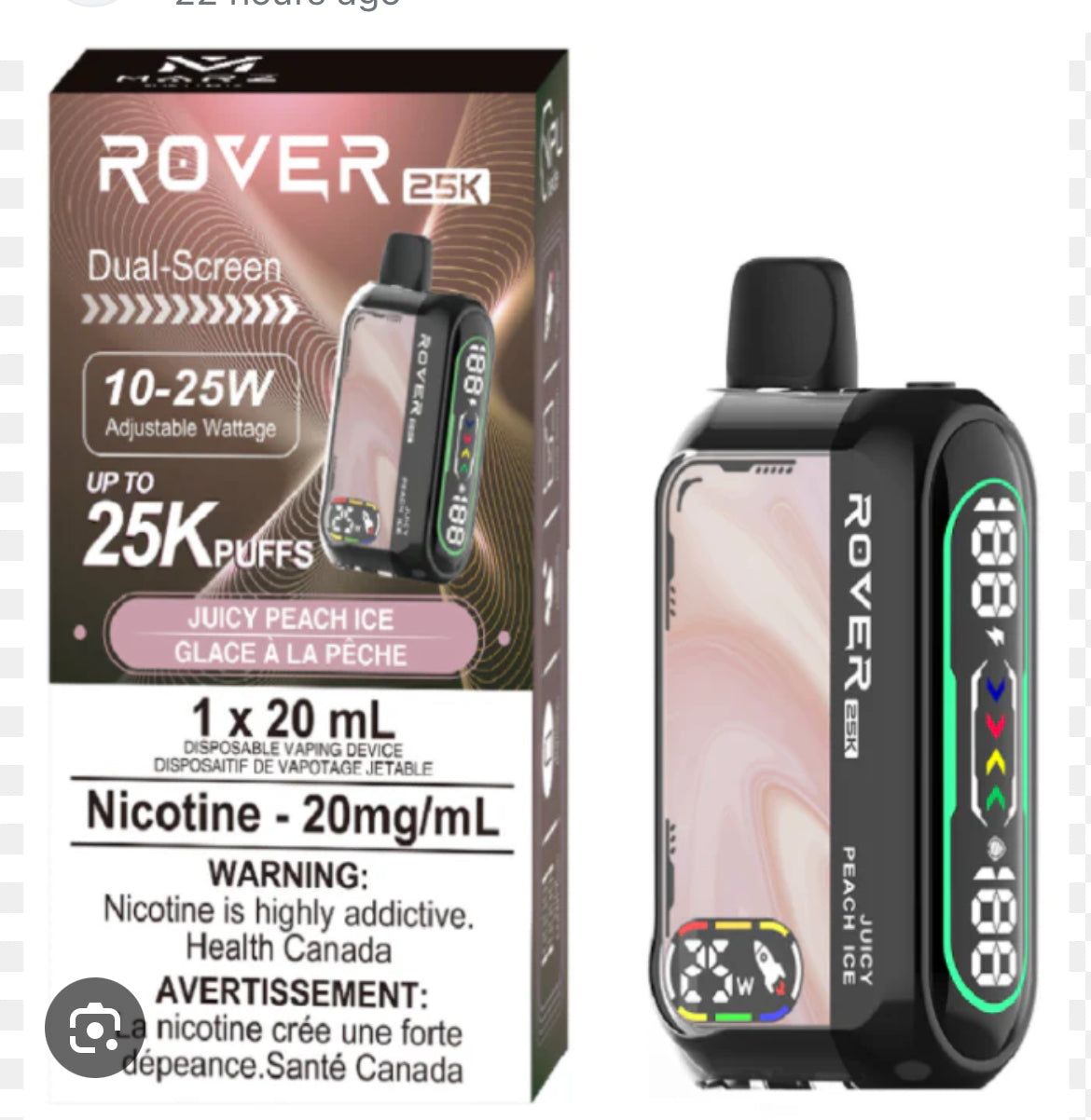 MARZ ROVER 25K PUFF