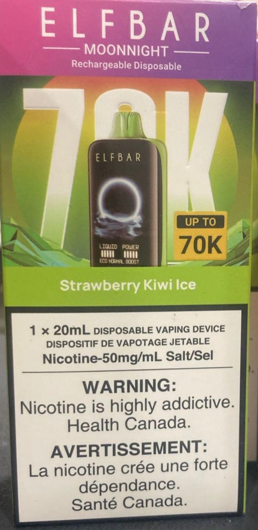 ELFBAR MOONNIGHT 70K 50mg/ml