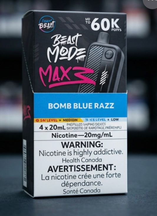 FLAVOR BEAST BEAST MODE MAX 3- 60k puffs