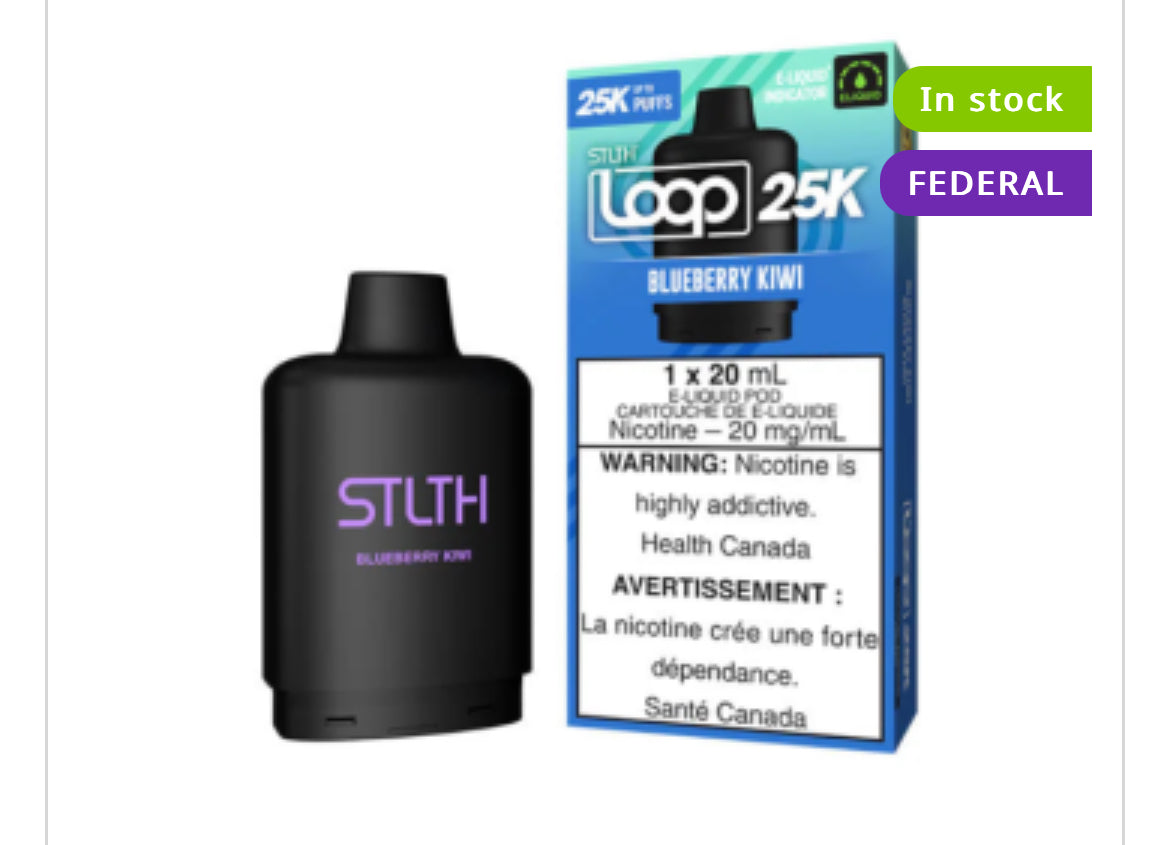 STLTH LOOP POD - 25K PUFFS