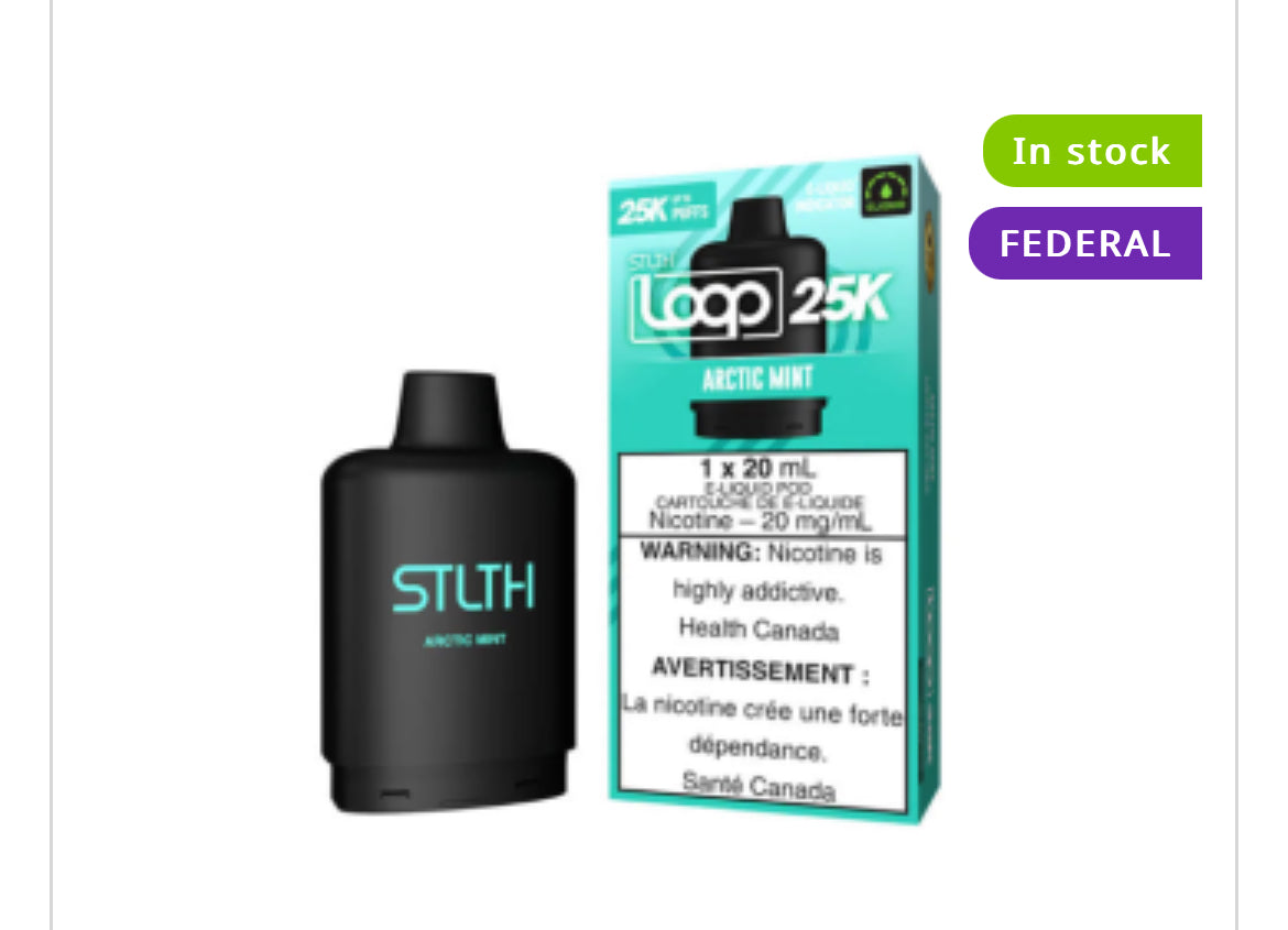 STLTH LOOP POD - 25K PUFFS