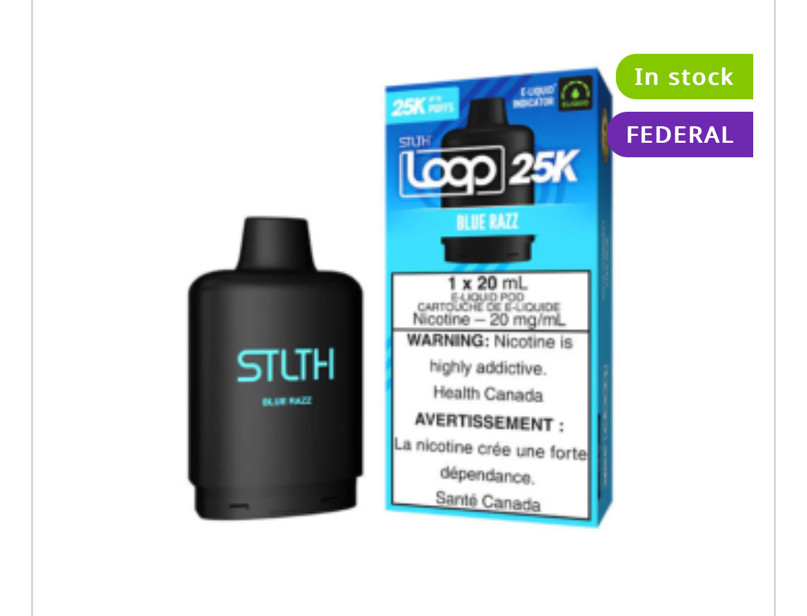 STLTH LOOP POD - 25K PUFFS