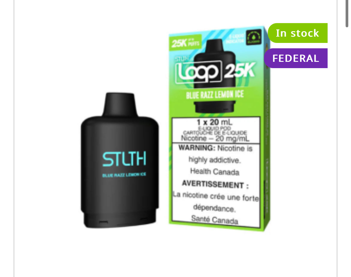 STLTH LOOP POD - 25K PUFFS