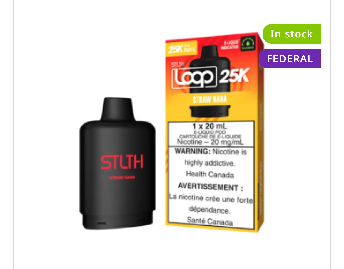 STLTH LOOP POD - 25K PUFFS