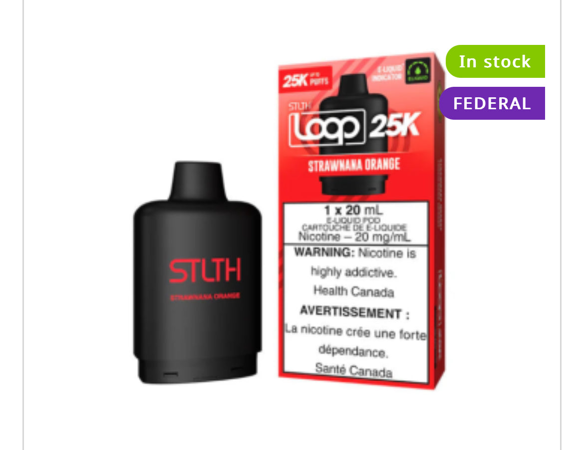 STLTH LOOP POD - 25K PUFFS