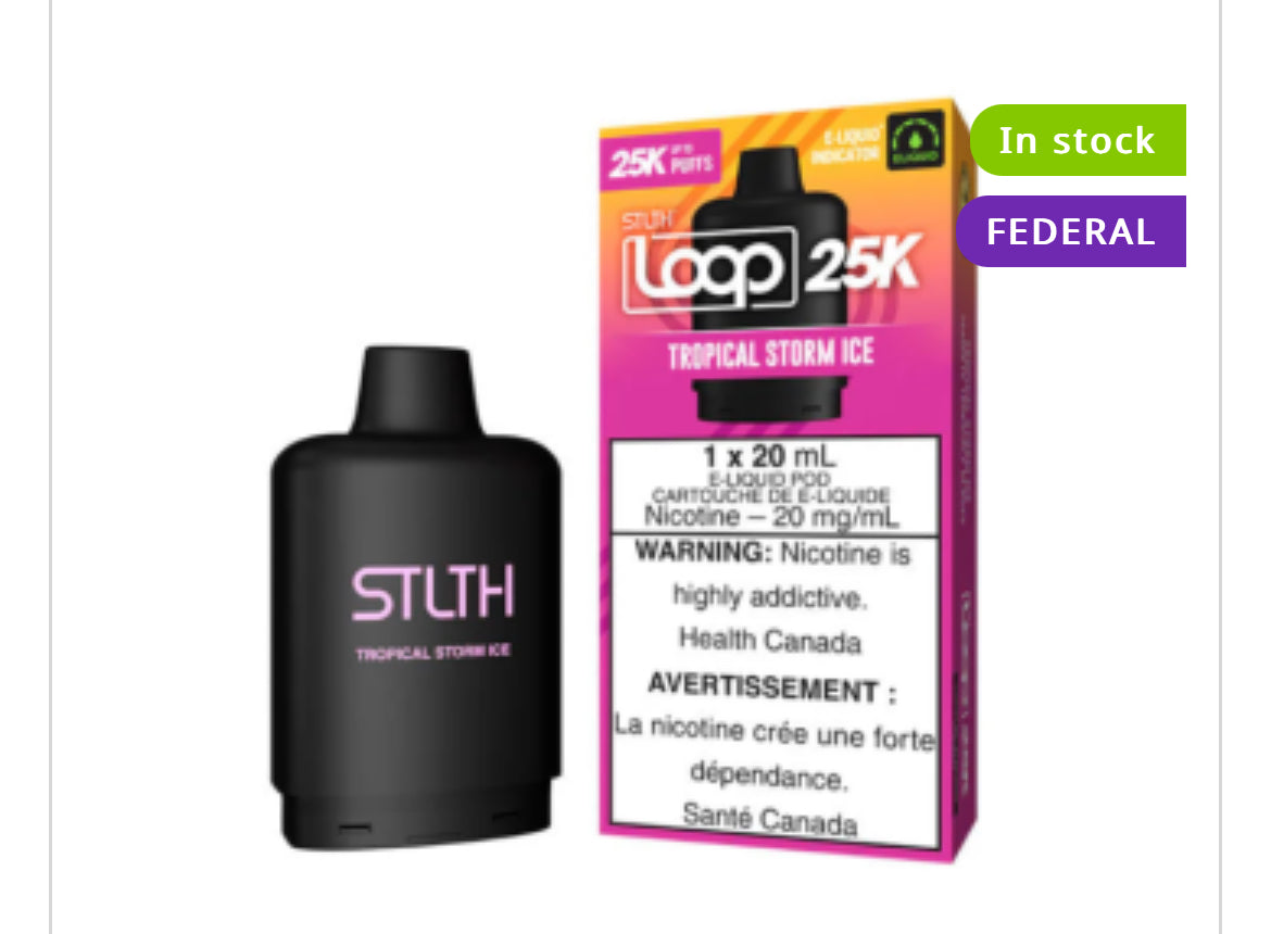 STLTH LOOP POD - 25K PUFFS