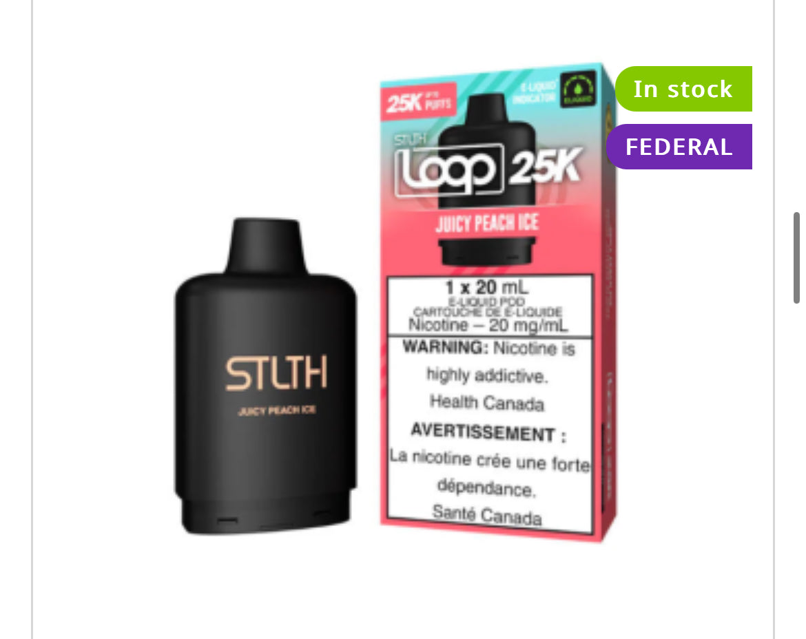 STLTH LOOP POD - 25K PUFFS