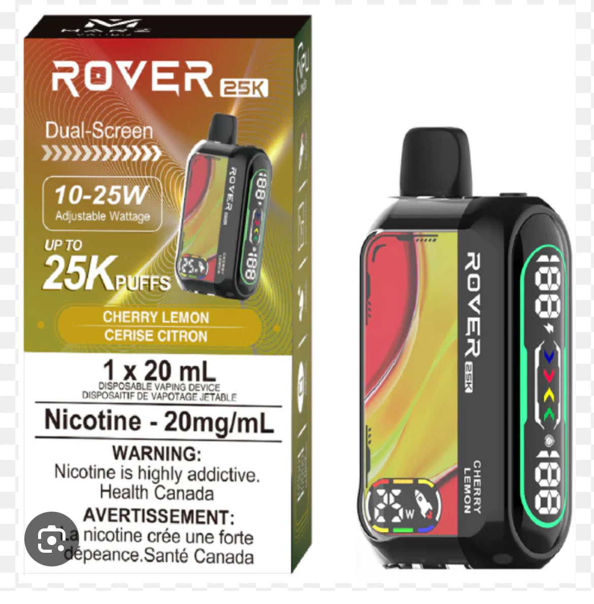 MARZ ROVER 25K PUFF