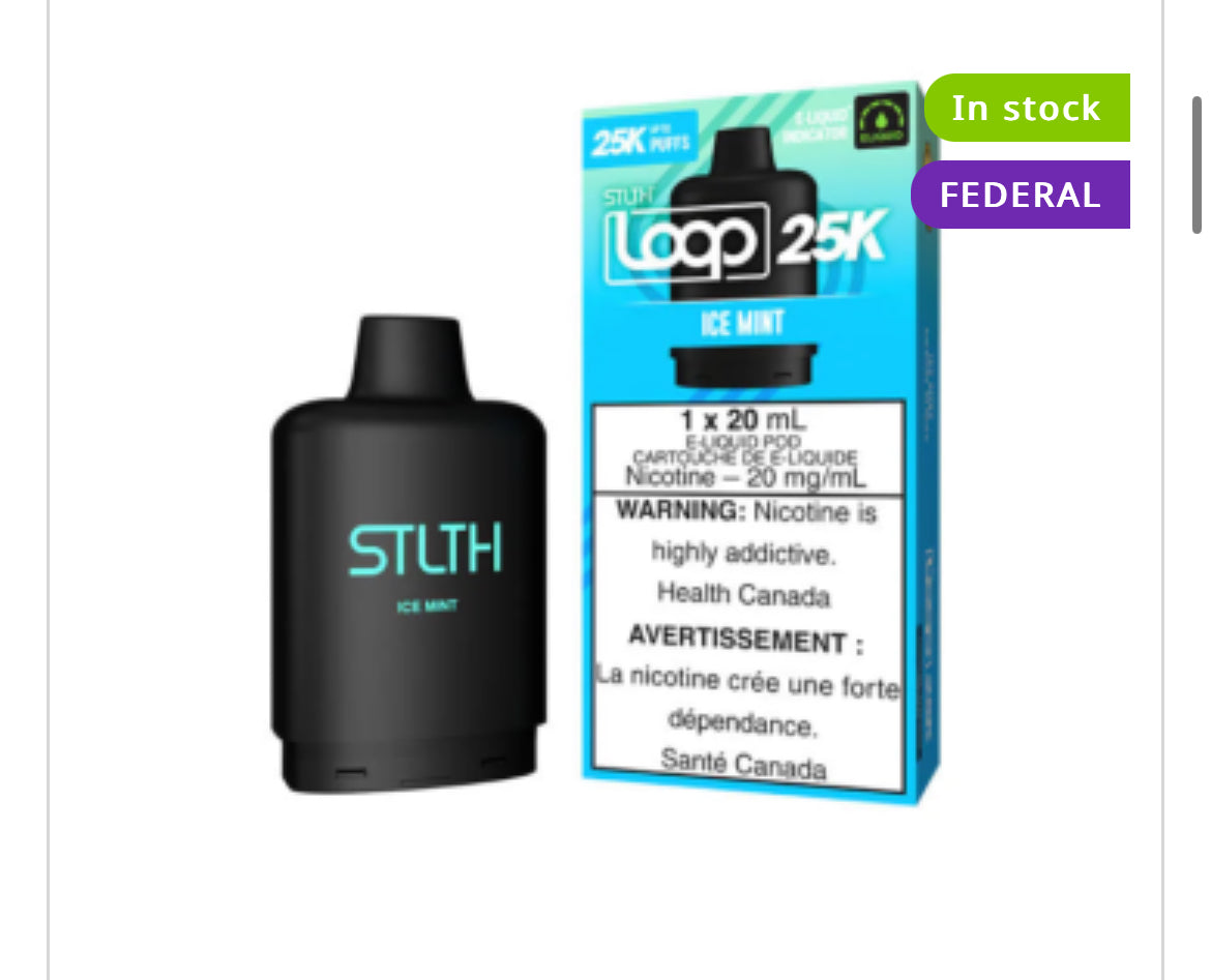 STLTH LOOP POD - 25K PUFFS
