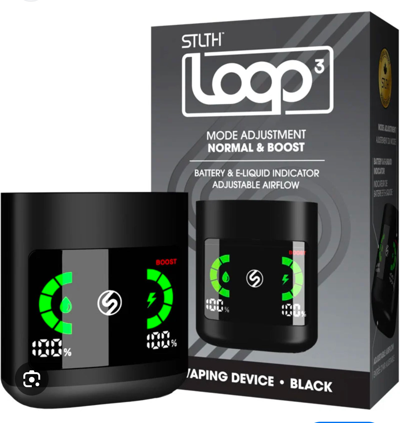 Stlth Loop 3 Closed Pod Device- works with 25k loop