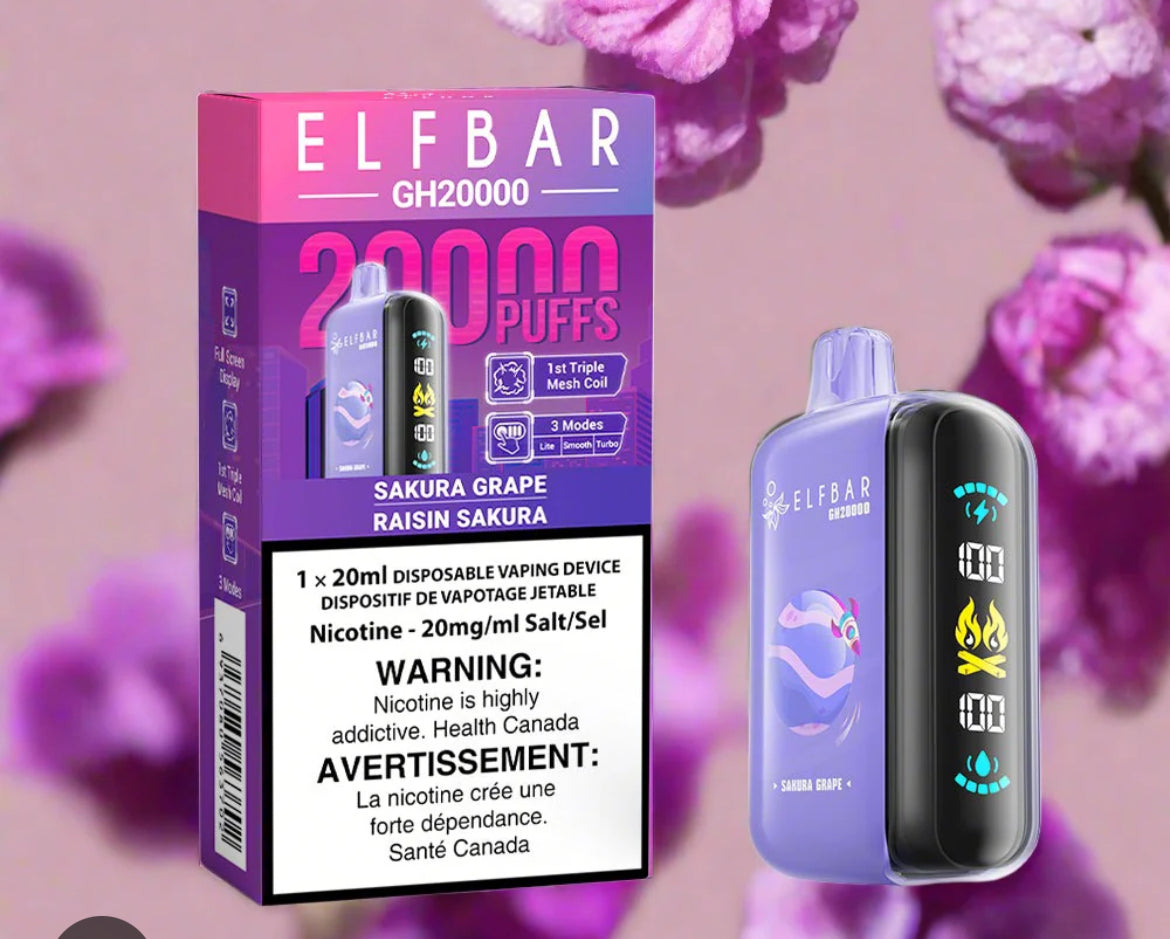 ELF BAR GH 20000 puffs (NEW!!)
