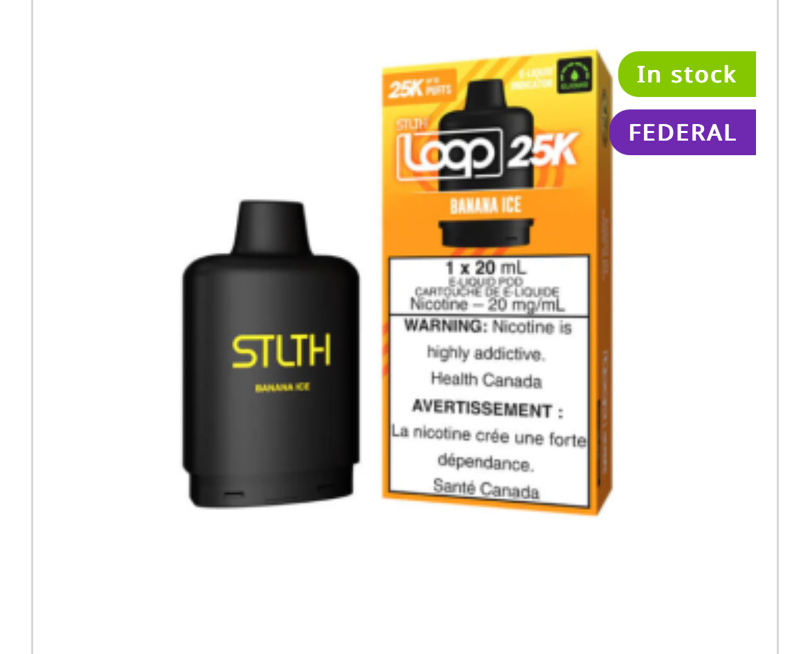 STLTH LOOP POD - 25K PUFFS