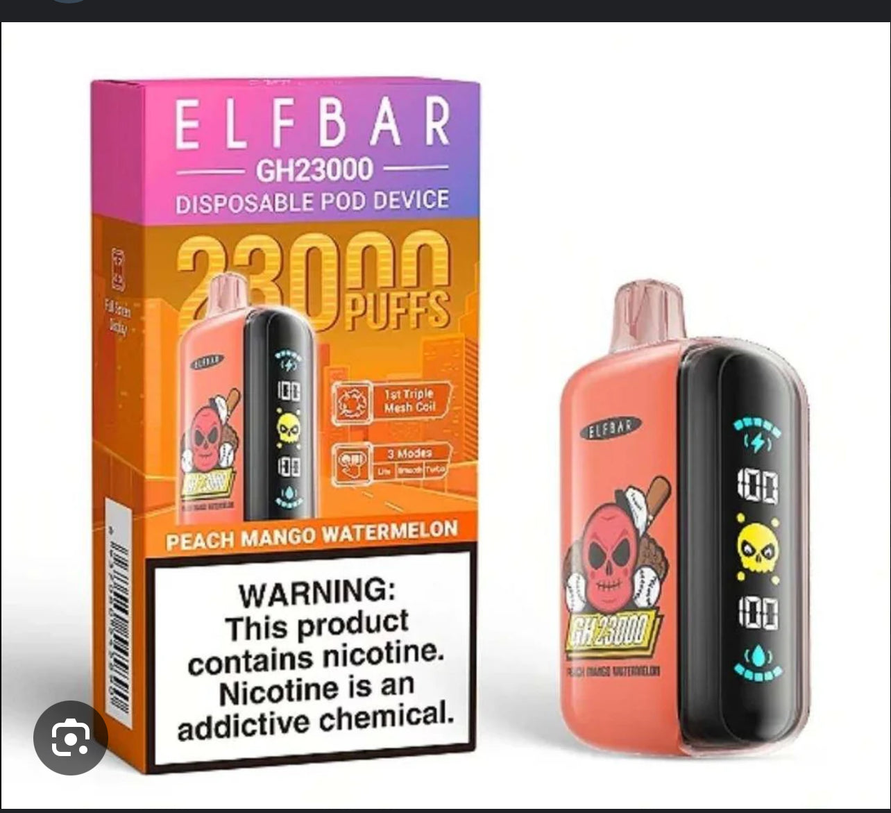 ELF BAR GH 23000 - synthetic 50