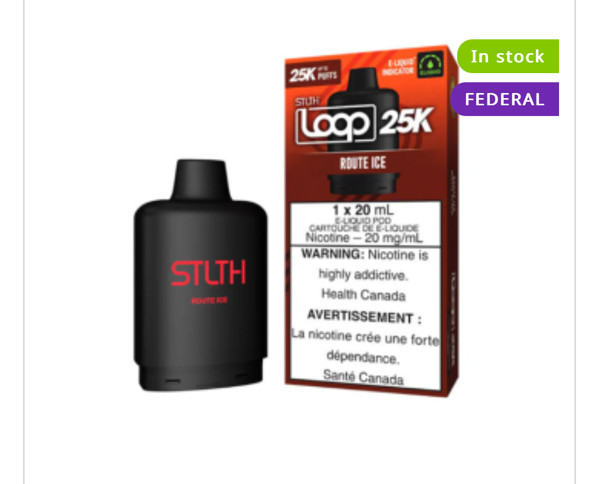 STLTH LOOP POD - 25K PUFFS