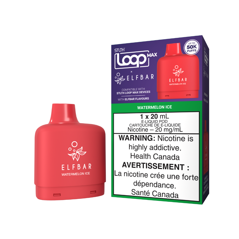 STLTH Loop Max x Elf Bar 50K Pods (works with loop max battery